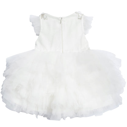 Girls  Whire   Dress