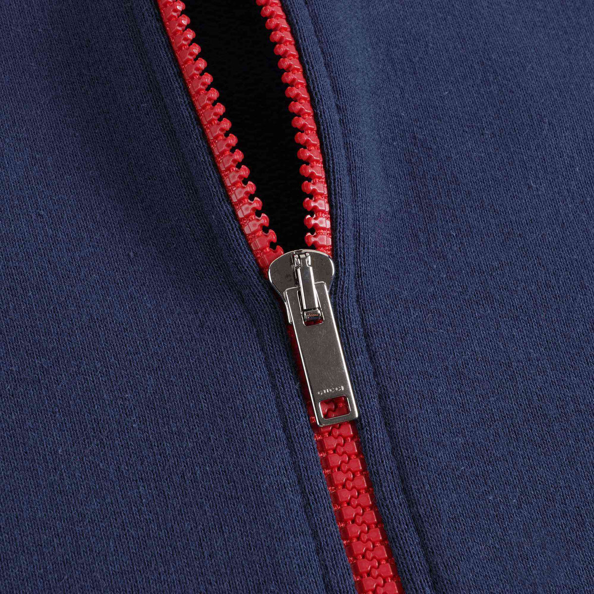 Baby Boys & Girls Prussian Blue Cotton Hoodie