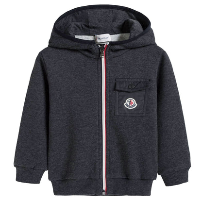 Baby Boys Dark Grey Logo Tracksuit