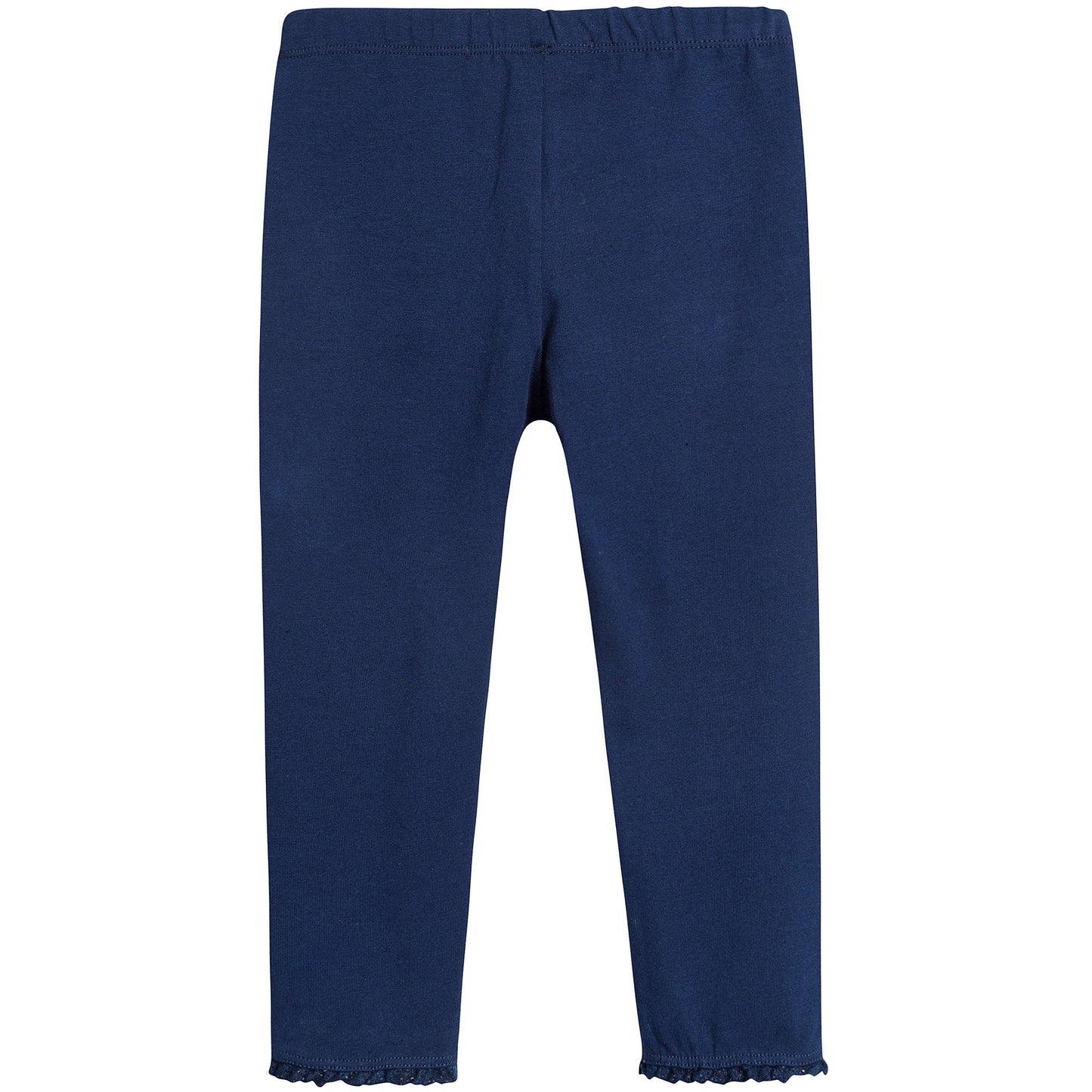 Baby Girls Marine Cotton Leggings