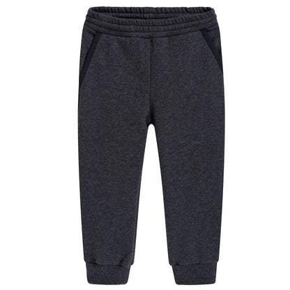 Baby Boys Dark Grey Logo Tracksuit