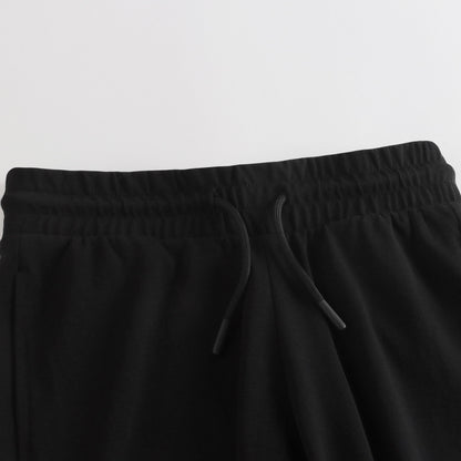 男童米白色Logo棉套装