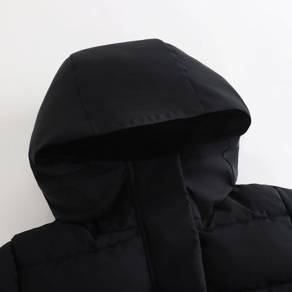 女童黑色棉服