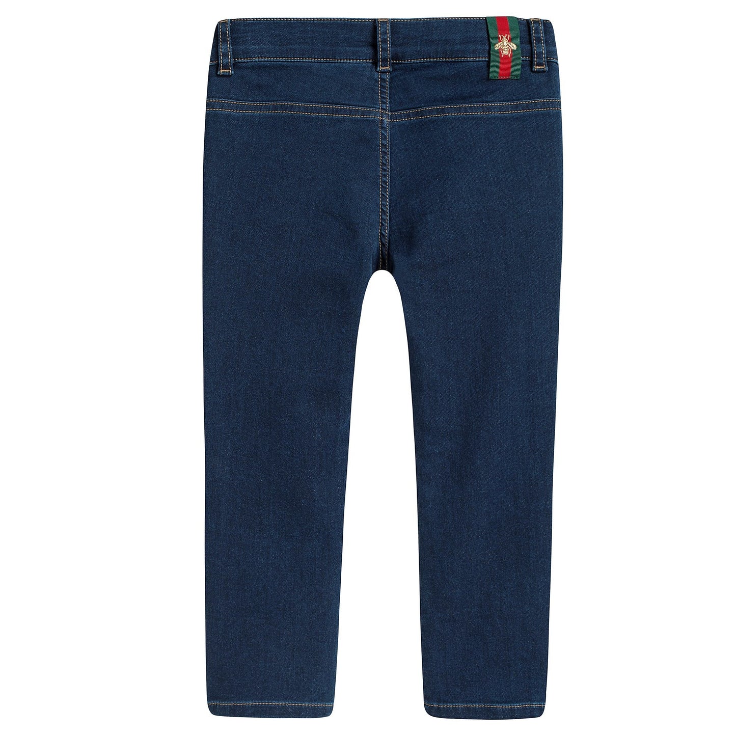 Girls Slim-Fit Blue Jeans