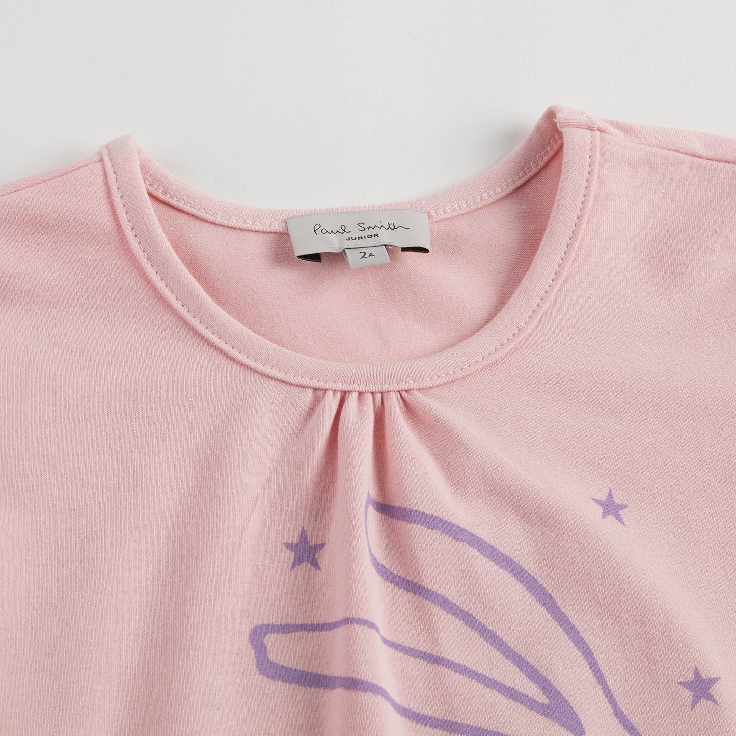 Girls Powder Pink Tops &  Bottoms 2 Pieces Pyjama