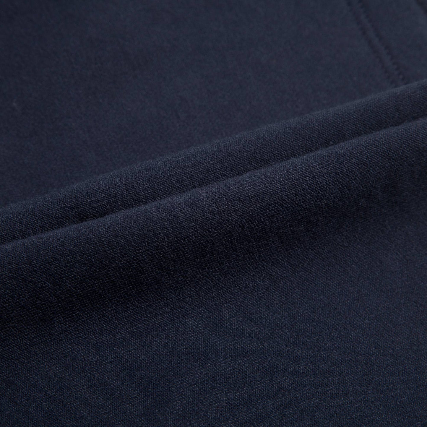 Girls Navy Blue Printed Cotton Sweater