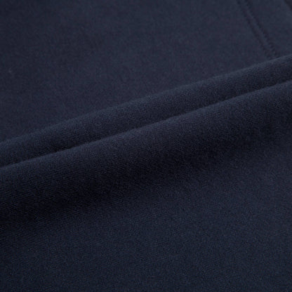 Girls Navy Blue Printed Cotton Sweater