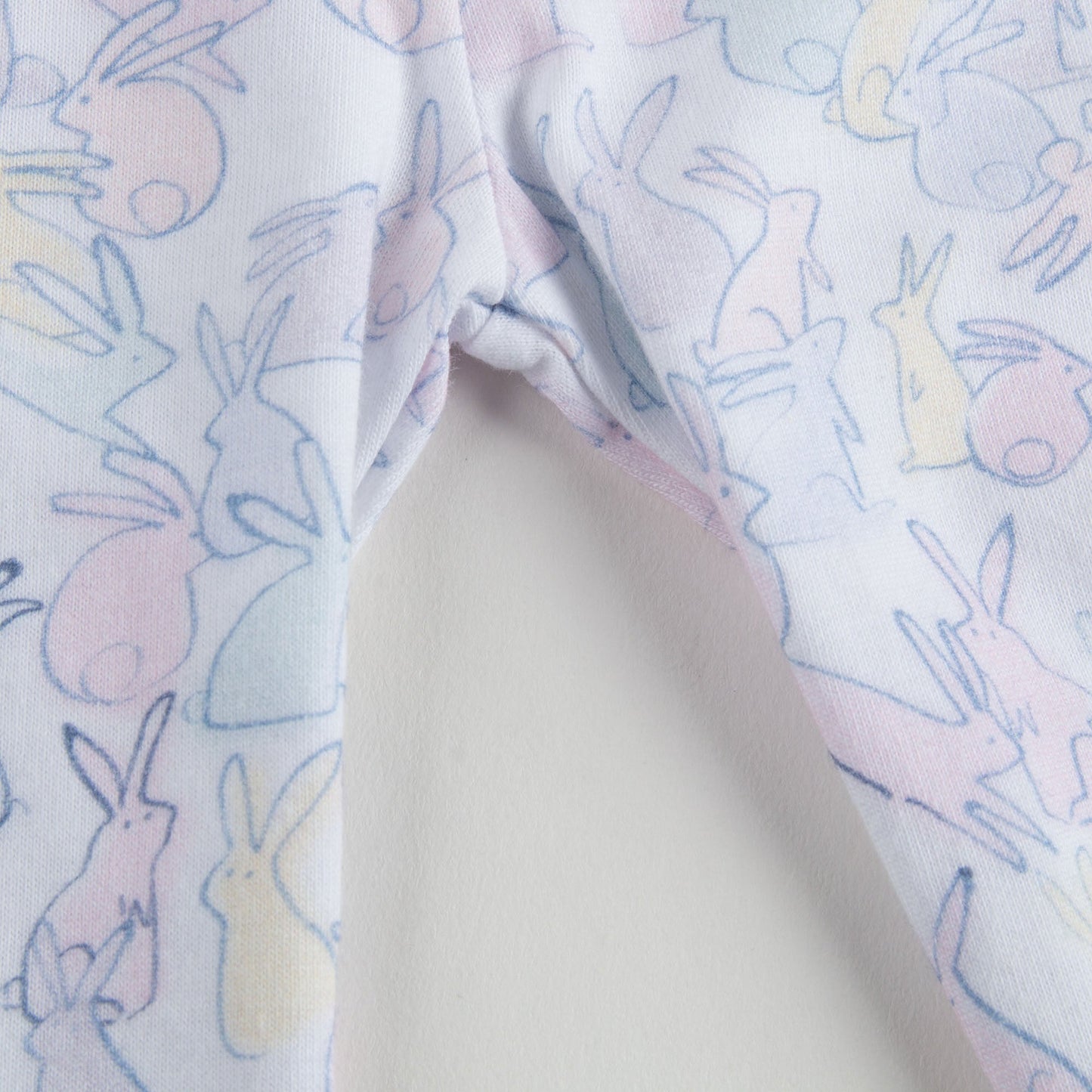 Girls Powder Pink Tops &  Bottoms 2 Pieces Pyjama
