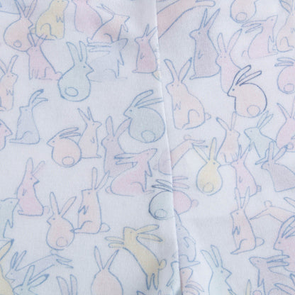 Girls Powder Pink Tops &  Bottoms 2 Pieces Pyjama