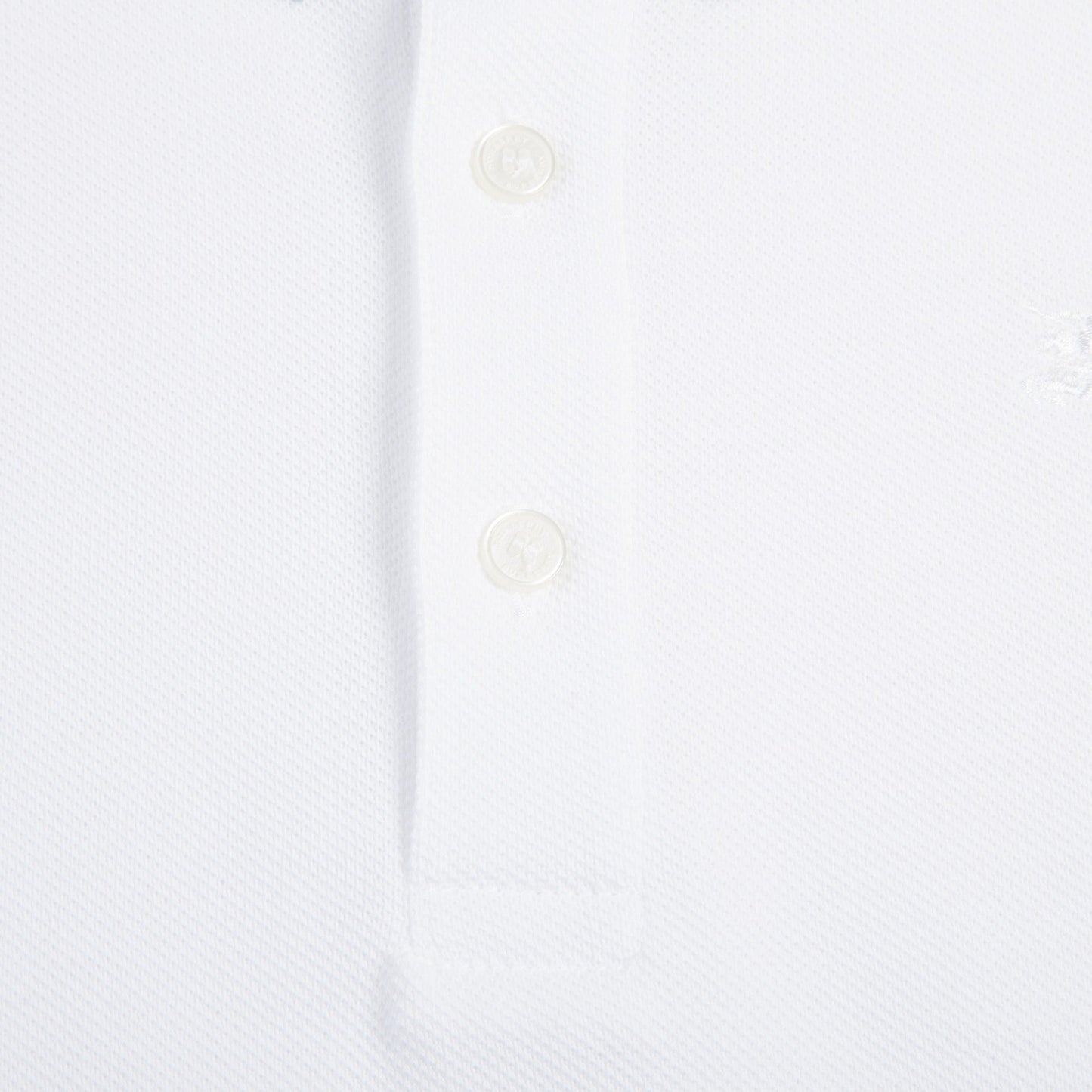 Boys White Cotton Polo Shirts