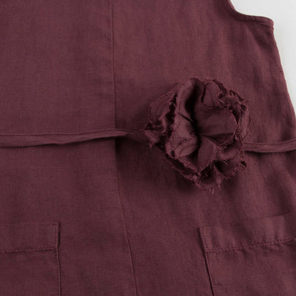 Girls Wine red Rompers