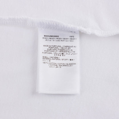 婴儿白色棉连体衣