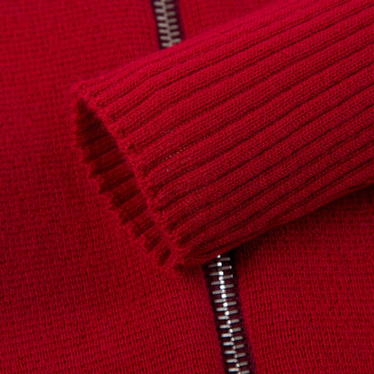 Girls  Red   Wool  Cardigan
