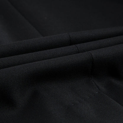 Boys Black Wool & Silk Suits