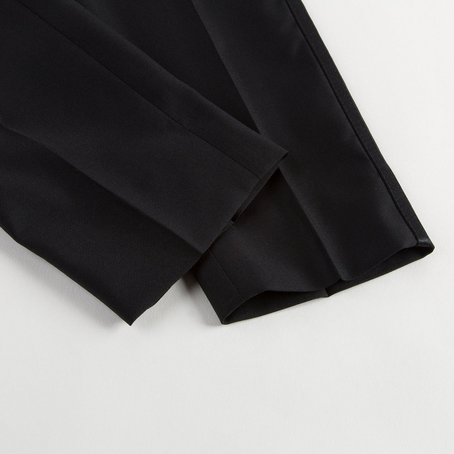 Boys Black Wool & Silk Suits