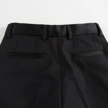 Boys Black Wool & Silk Suits