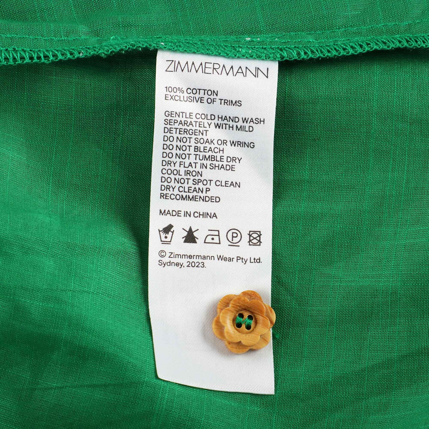 女童绿色棉连体裤