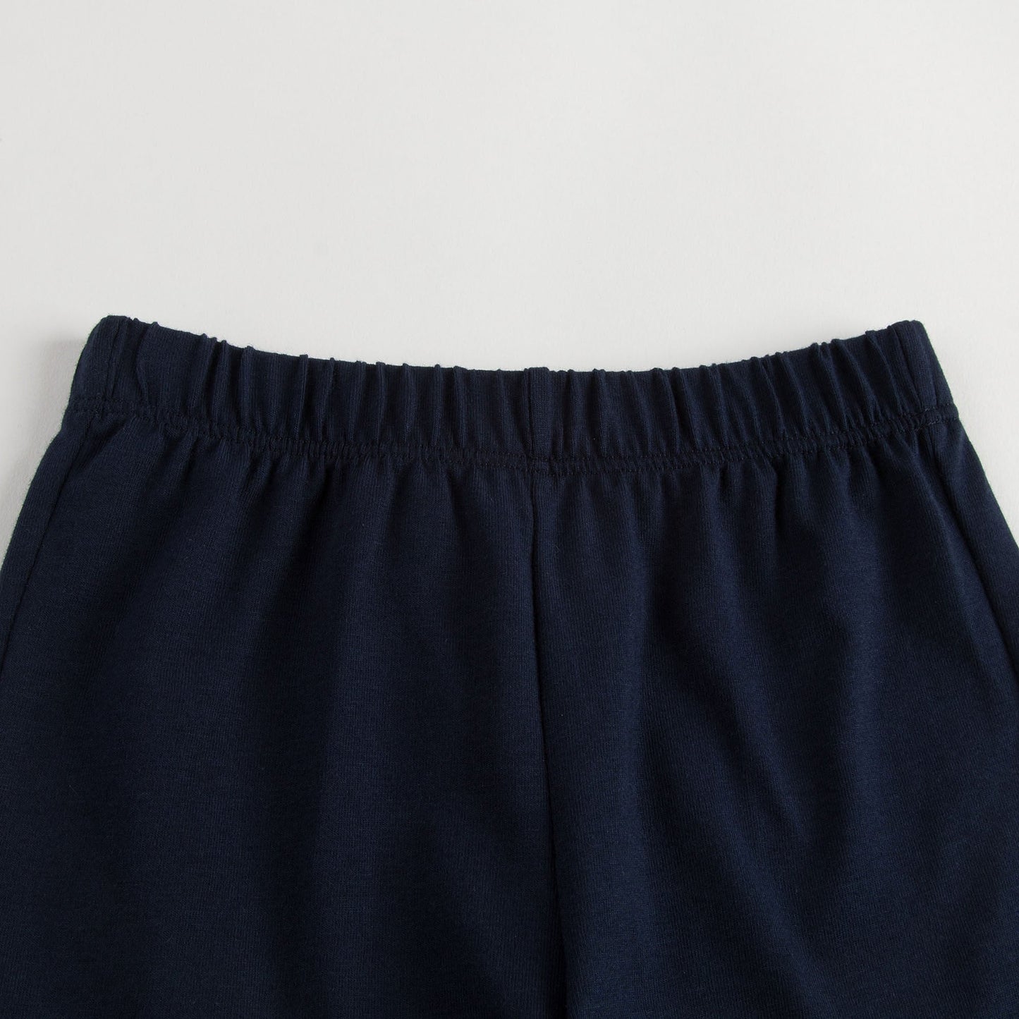 Baby Boys White T-Shirt And Dark Blue Shorts