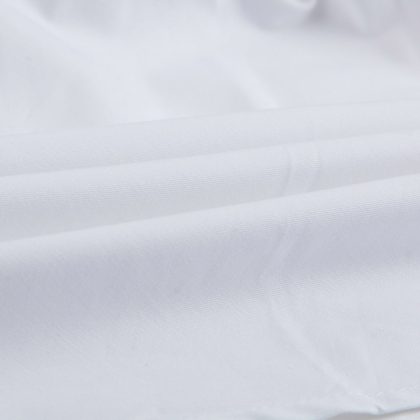 Girls White Dress With Black Bow
