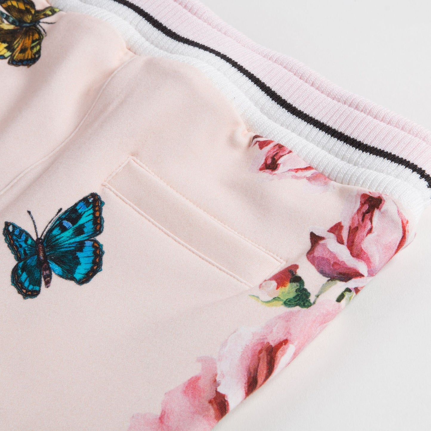 Baby Girls Beige Rose Trousers