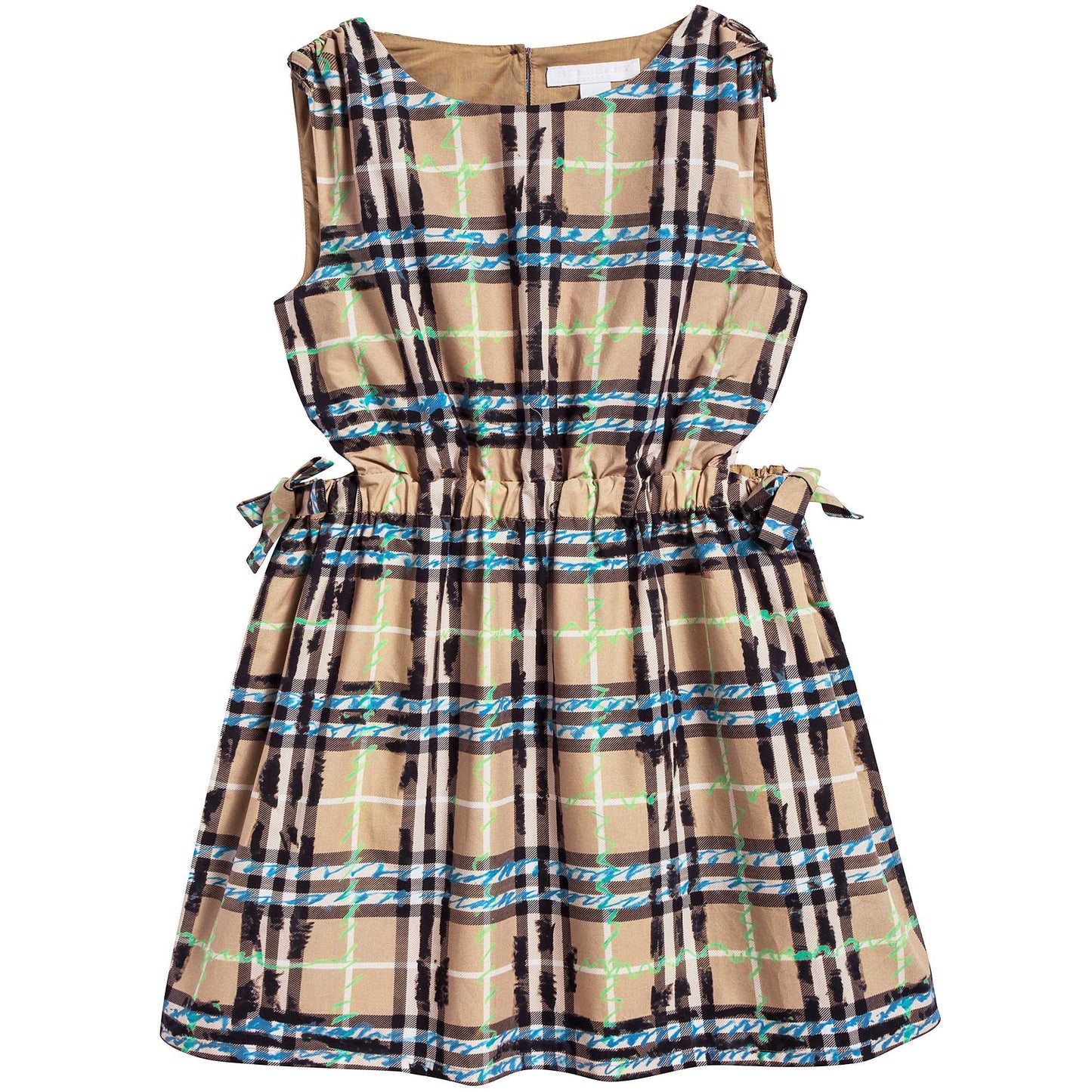 Girls Yellow Cotton Dress