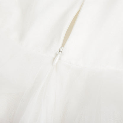 Girls  Whire   Dress