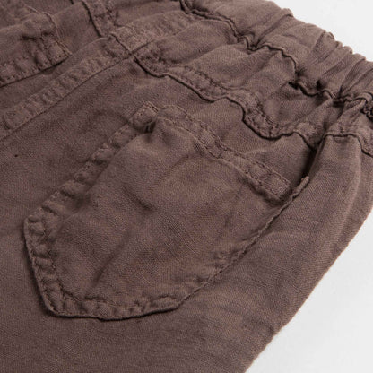 Boys Coffee Lien Trousers