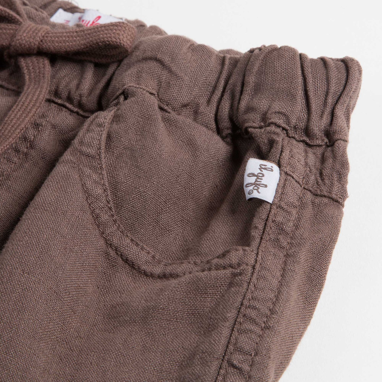 Boys Coffee Lien Trousers
