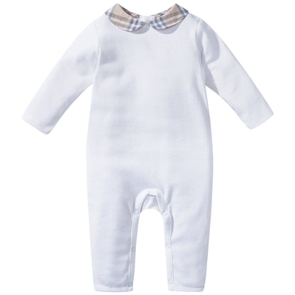 Baby  White  Cotton  Three-piece Gift Set