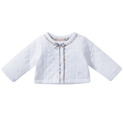 Baby  White  Cotton  Three-piece Gift Set