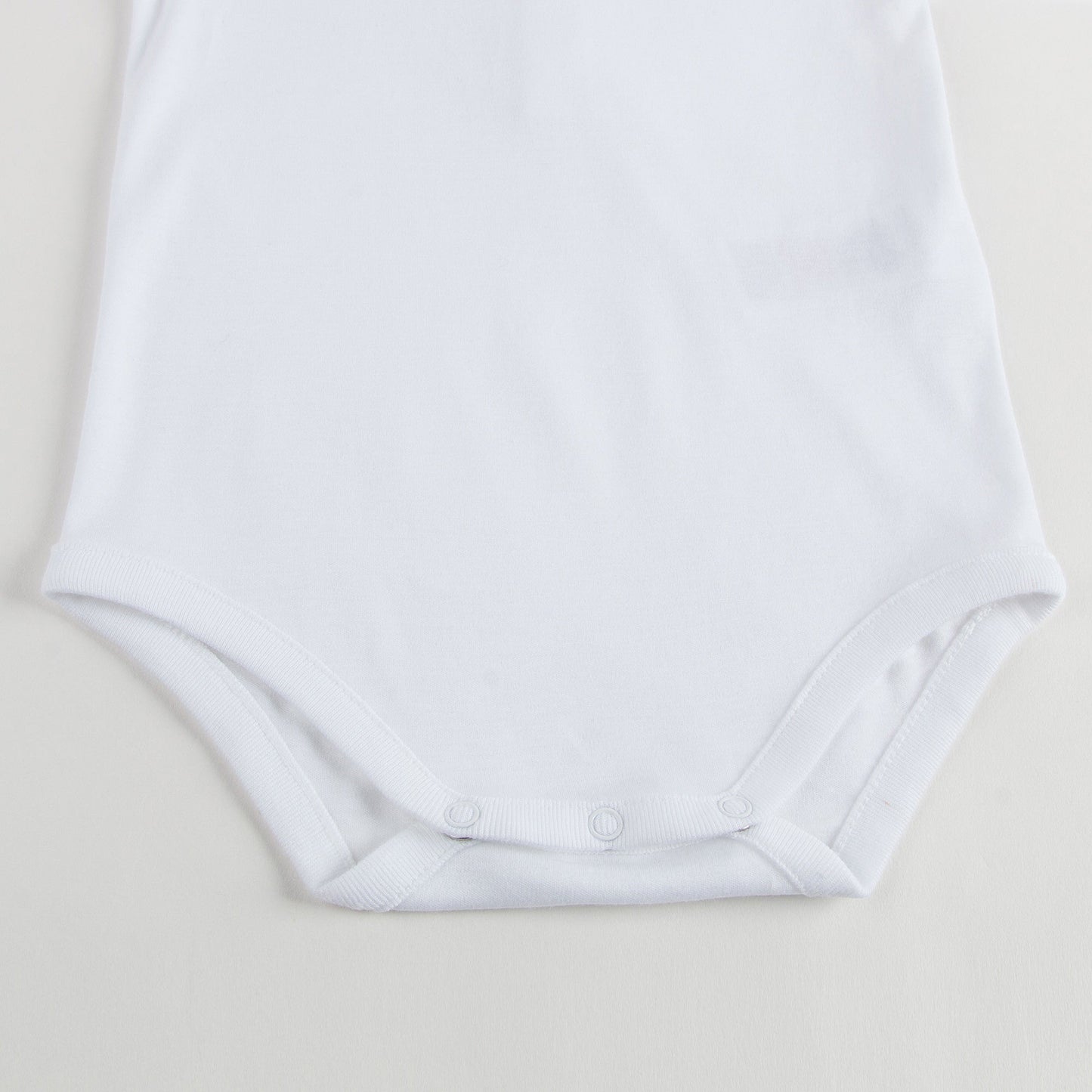 Baby White With Check Collar Babygrow