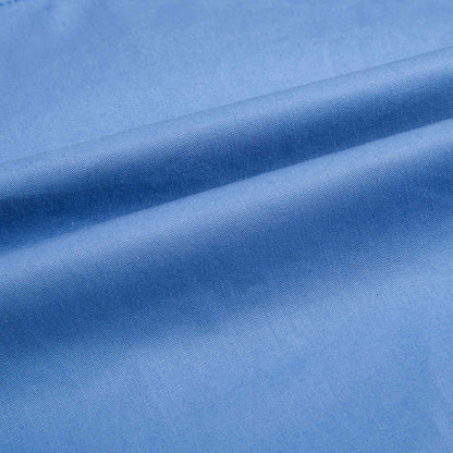 Girls Bright Cobalt Cotton Dress