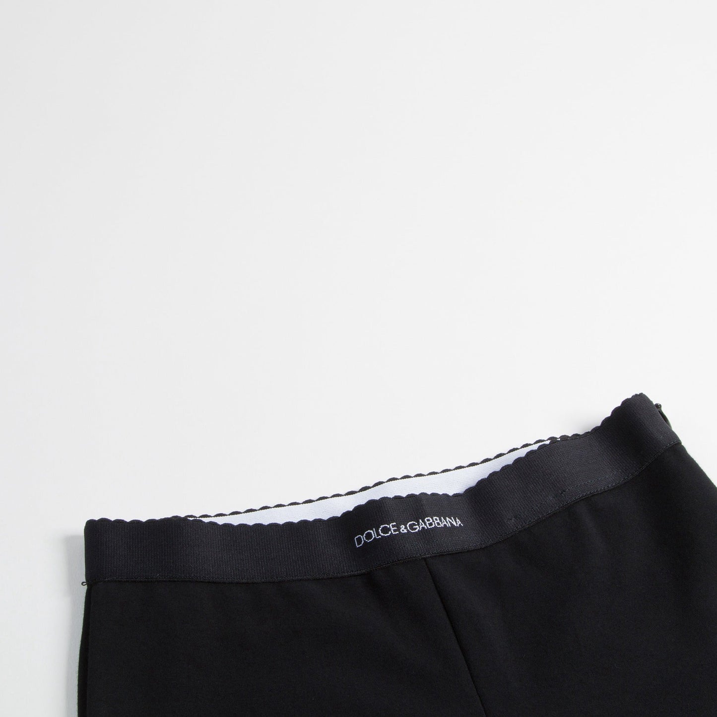 Girls Black Cotton Trousers