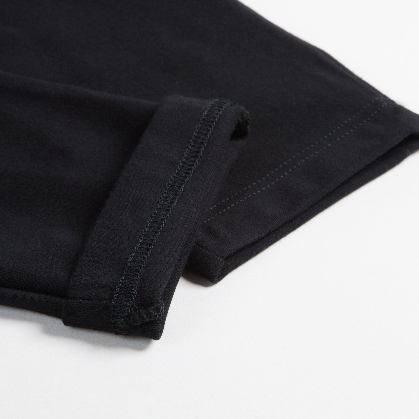 Girls Black Cotton Trousers