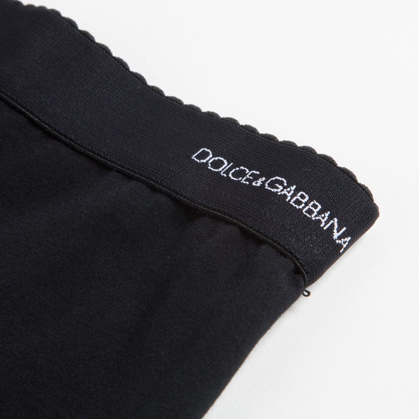 Girls Black Cotton Trousers