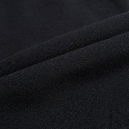 Girls Black Cotton Trousers