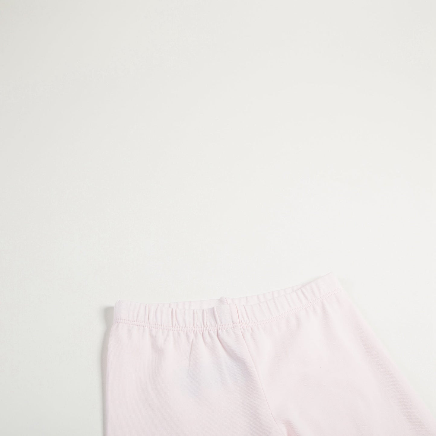 Baby Girls Pale Pink  Cotton Leggings
