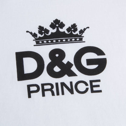 Baby  White  Logo  T-shirt