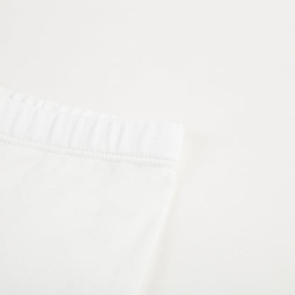 Baby Girls Nacre Cotton Leggings