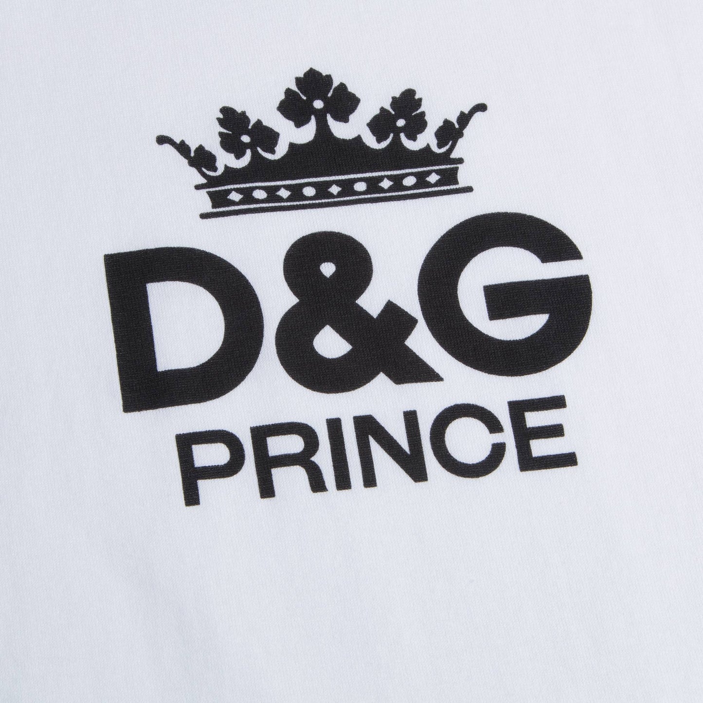 Boys & Girls White Logo T-shirt