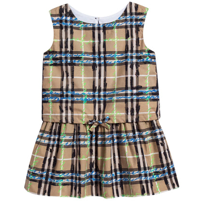 Baby Girls Yellow Cotton Dress
