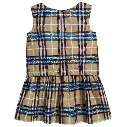 Baby Girls Yellow Cotton Dress