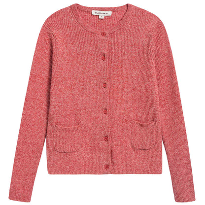 Girls Strawberry Knitwear Cardigan
