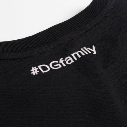 Girls & Boys Black "DG" T-shirt