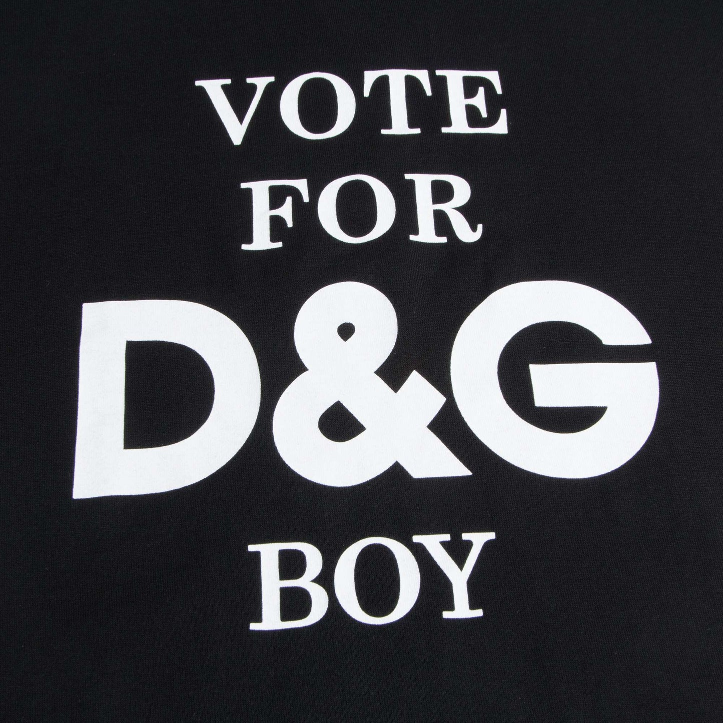 Girls & Boys Black Logo T-shirt