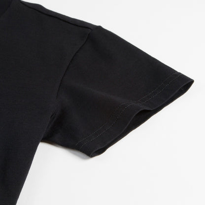 Girls & Boys Black Logo T-shirt