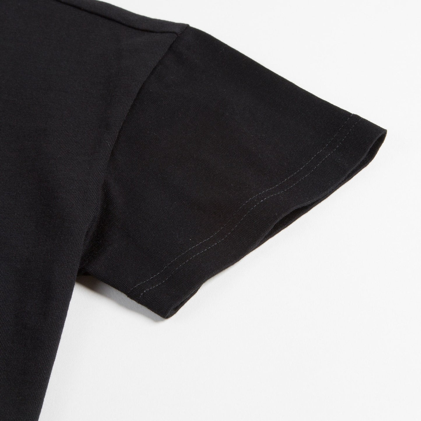 Boys & Girls Black Cotton T-shirt