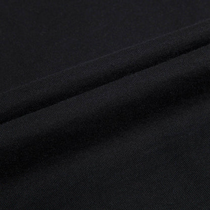 Boys & Girls Black Cotton T-shirt