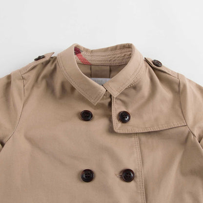 Baby Girls Beige Trench Dress