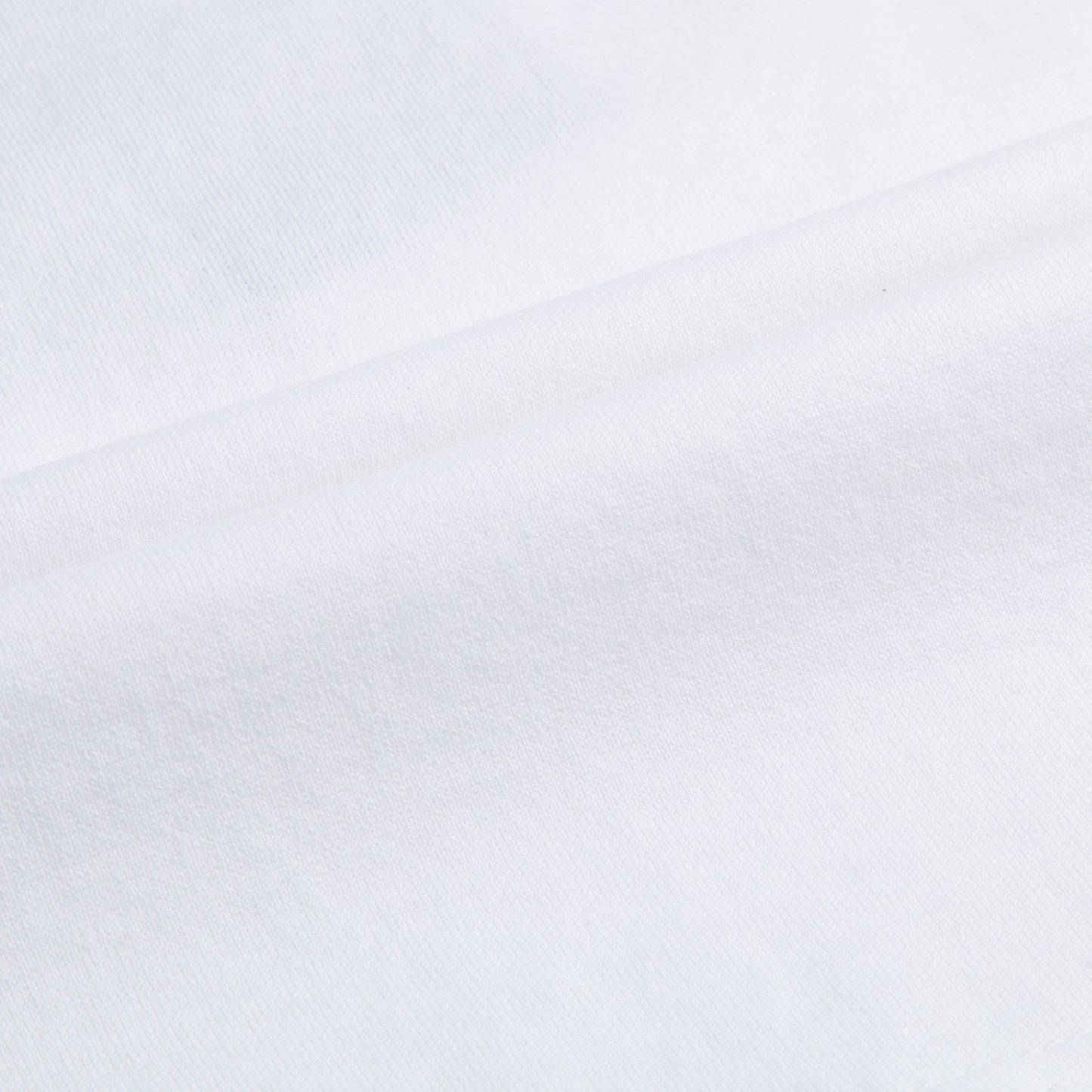 Girls White Cotton T-shirt